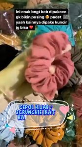CEPOL HIJAB / SCRUNCHIE IKAT RAMBUT JILBAB