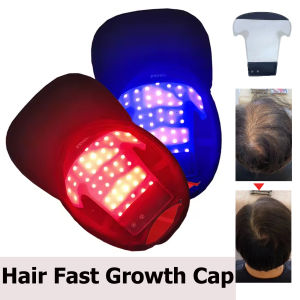 LED Red Light Therapy Cap Hair Growth Helmet Diode LaserHat Light Therapy Cap for Hair Regrowth and Hair Loss Treatment