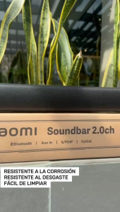 Xiaomi Soundbar 2.0ch ลําโพง ลำโพงบลูทูธ | ลำโพงแบบฟูลเรนจ์ 2x15W | รวมตัวยึดติดผนัง | Desktop Speaker