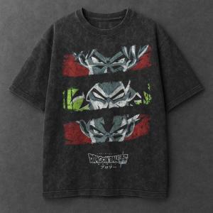 Bandai | 2026 Anime Dragon Ball Vintage Washed T-Shirt Man Women Cotton Short Sleeve Tee Oversized Casual Sports Fitness Mens Clothing