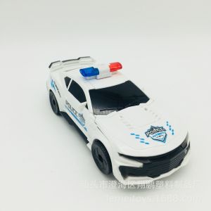 Mainan Transform Mobil Remote Polisi Transformers Robot