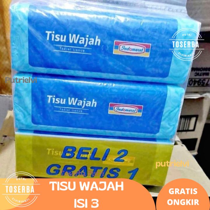 Tisu Wajah isi 3 | Lazada Indonesia
