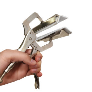 คีมพ่นสีโฆษณาขนาด 6 นิ้ว คีมยึดผ้า 3M คีมพับ 45 องศา ที่หนีบกรอบรูป เครื่องมือช่าง