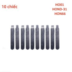 10/20 Chiếc HO01 HOND-31 HON66 Trống Chìa Khóa Lưỡi Dao Lật Cho Accord Fit City New Odyssey KD Keydiy Xhorse Remotes Tương Thích Với HO01 HOND-31 HON66