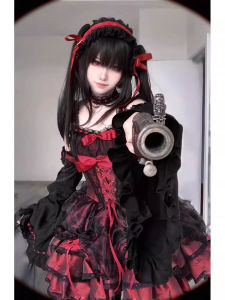 Halloween Cos Princess Pure Desire Gentle Cute Lolita Dress Strapless Gown Sweet Lolita Style Fairy Tale Costume Dress