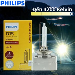 Philips | Philips D1S HID Xenon 35W Bóng Đèn Pha Ô Tô 4200K Tiêu Chuẩn Màu Trắng Nâng Cấp Cho Chính Hãng Đèn Thay Thế 85415C1