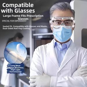 Chemical Lab Safety Goggles Splash and Impact Resistant Acid Alkali Proof