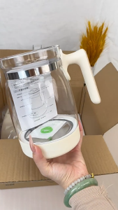 1.3L Electric Kettle Constant for Baby Temperature Milk Regulator 72H Hot Water Smart Keep Warm Pot Household Baby Bottle Sterilizer Milk Warmer Baby Kettle Kitchen Appliances Upgrade English Version