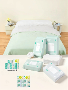 Purcotton | Disposable Travel Four Piece Set Bed Linens Pure Cotton