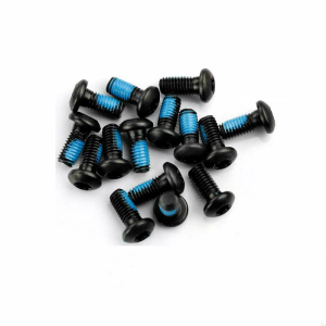 12Pcs M5x9mm T25 Plating Titanium Colorful Non-Slip Bicycle Disc Brake Screws MTB Bike Cycling Accessory
