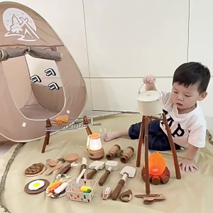 พร้อมส่ง ของเล่น ของเล่นจำลอง ชุดแคมป์ปิ้ง ตั้งแคมป์เด็กเล่น ของเล่นเสมือนจริง