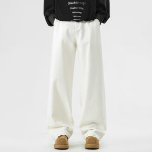 Wood soon | Vintage Straight Fit Cotton Mens Casual Pants