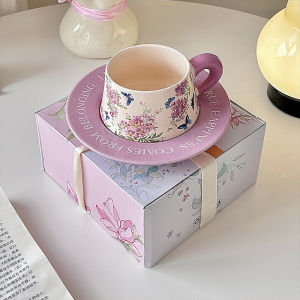 Bộ Tách Cà Phê Sứ Pháp Cổ Tặng Quà Sinh Nhật Ngày Quốc Tế Phụ Nữ Cho Khách Hàng Bộ Tách Trà Tráng Men Sứ Cao Cấp