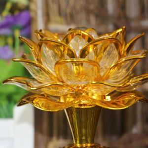 (ส่งจากไทย)โคมไฟดอกบัว เชิงเทียนไฟฟ้า ดอกบัว รุ่นใหม่แบบใช้ไฟบ้าน หรือต่อแบตสำรองได้ มีสวิทช์ปิดเปิด กินไฟน้อย ประหยัดไฟ เปิดได้24ชม.ไฟ 7 สี เพลงพุทธ 58 เพลง （เทียนไฟฟ้าดอกบัว เชิงเทียนดอกบัวไฟฟ้า LED）ไว้บนหิ้งพระบูชา