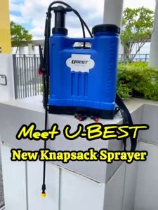 BANSOON U-BEST 16ltr Knapsack Sprayer/ Backpack Sprayer (comes with adjustable strap to wear on back)