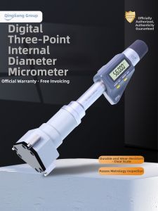 QINGLIANG | High Precision Three-Point Internal Micrometer 0.001mm