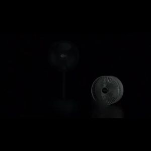 Quạt tích điện để bàn mini Super gấp gọn có thể kéo dài 3 tốc độ gió xoay 360 cổng sạc usb tiện dụng