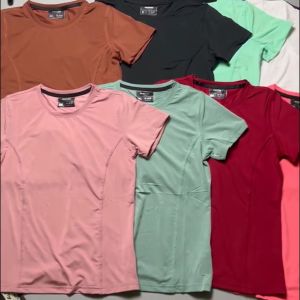 Áo Thun Thể Thao Nữ Tập Gym Yoga Chất Thun Cotton Lạnh Thấm Hút Mồ Hôi Thoải Mái Hoạt Động Mặt Ở Nhà Đều Được