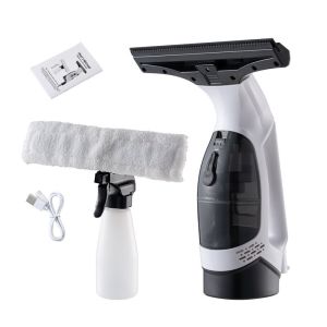 Multifunctional Electric Cordless Window Cleaner Machine White Cordless Rechargeable Automatic Portable Glass Cleaner Tools