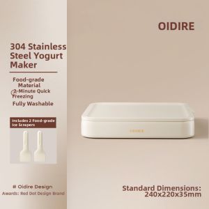 OIDIRE | Mini Household Fried Yogurt Machine for Kids Gift