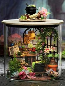 Mô Hình Nhà DIY 3D Lắp Ráp Thủ Công Quà Tặng Sinh Nhật Cho Nữ Đồ Trang Trí Bàn Đồ Chơi Giáo Dục Cho Trẻ Em Từ 14 Tuổi Trở Lên