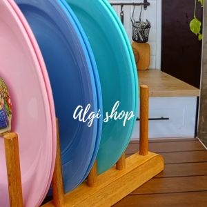 6PCS GELAS KOTAK TINGGI SOFT TEBAL TAHAN PANAS PLASTIK SUPERWARE BPA FREE