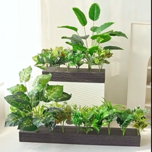 Custom Artificial Tree Set for Indoor Greenery Office Hotel Interior Decor Landscape