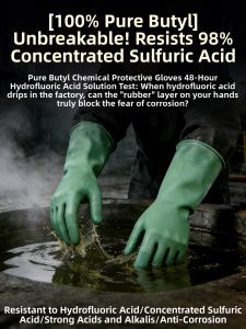 Chemical Resistant HF Resistant Gloves