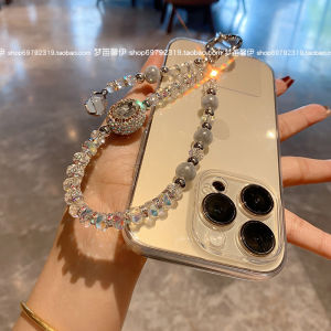 Original Diamond Embedded Mobile Phone Pendant Short Keychain Fashionable Simplicity Universal Jewelry Bag Keychain Hanging Decorations