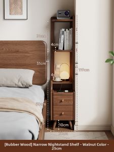 DONGMU | Space-saving Narrow Bedside Table Nightstand