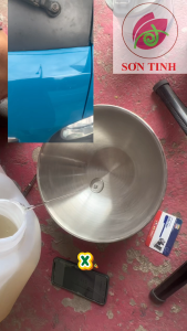 SƠN MÀU XANH DƯƠNG XE TẢI HUYNDAI - Sơn Thơm Công Nghiệp Thanh Đang