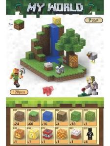 My World 3D Magnetic Block Magnet Building Blocks Kids Puzzle Jigsaw Puzzle 2024 New Arrival Boy Toys