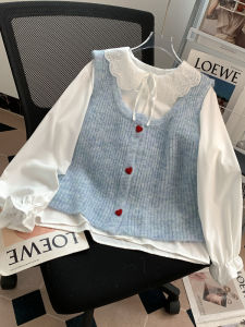 Áo Khoác Dệt Kim Không Tay Áo Khoác Ngoài Nữ 2025 Mùa Xuân Mùa Thu Áo Vest Dệt Kim Áo Len Dệt Kim Áo Khoác Dệt Kim