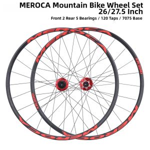 MEROCA | Ultra-light Quick-release Disc Brake Wheelset 5-Bearing 120-Sound