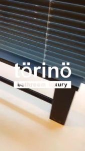 torino Bathroom Accessories Stainless Steel 304 600mm Double Towel Bar T5 Series Rak Tuala Matte Black 浴室毛巾架