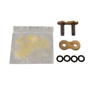 Motorcycle Drive Chain O-Ring 428 520 525 530 with Master Link Clip for Dirt Bike Road Bike ATV Lock Connector