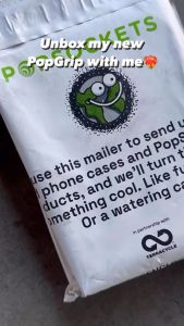 PopSockets Swappable PopGrip Luxe - Heavy Metal Skull / Tigers Eye