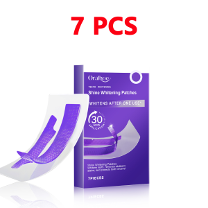 Purple Teeth Whitening Strips – Remove Plaque & Stain Brighten Tooth & Freshen Breath Oral Hygiene Bleaching Dental Care Tools