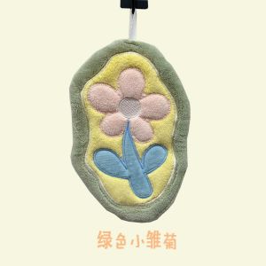 Khăn Lau Tay Thấm Hút Bằng Vải Cotton Thấm Hút Nước Hình Hoạt Hình Treo Trong Nhà Bếp Phòng Tắm Phòng Tắm Cho Trẻ Em Và Bé Gái