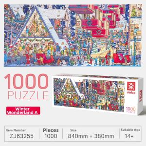 VINLAA | Stress-relieving Intelligence-boosting Puzzle 1000 Pieces