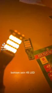 lampu sein 45 titik bohlam sein bohlam sen 45 LED TERANG