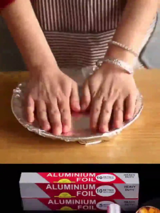 Cuộn Giấy Bạc Thực Phẩm 5M Giấy Bạc Nướng Aluminium Cao Cấp Dùng Lò Nướng Nồi Chiên Không Dầu