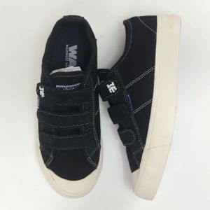 Wama - Vision Low Velcro 36 - 44 | Sepatu Pria Wanita Sneakers Casual Cewek Cowok Vulcanized