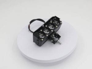MDL 60W LED Mini Driving Light Spot Fog Lamp Waterproof Dual Color For Motorcycle 12/24V