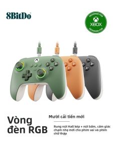 8BitDo | Bàn Điều Khiển Chơi Game cho Xbox Series One & PC với Cảm Biến Hall Đôi