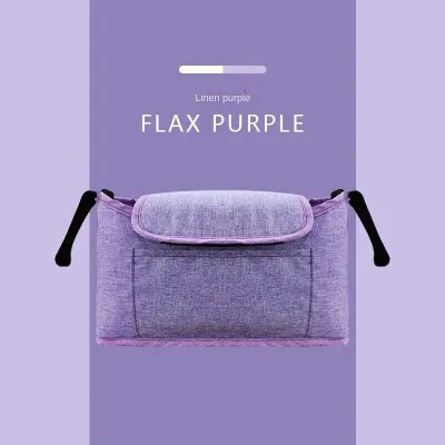 Baby Stroller Hanging Bags Mommy Diaper Bag Large Capacity Mommy Storage Bag With Handles Crossbody Bag Portable Travel Organize