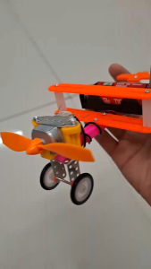 Happy Kiddos Stem Toy DIY Educational Toy Taxi Plane