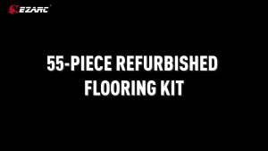 55Pcs Vinyl Plank & Laminate Flooring Tool Installation Kit Heavy Duty Pull Bar Tapping Block Foam Knee Pads Nail Puller Spacers