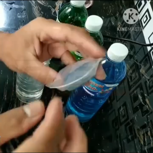 Plastik Segel Shrink Tutup Botol 5.5cm x 3.5cm | 100 pcs | Seal PVC Bening Aqua Marjan Syrup Kecap