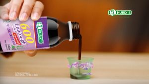 HURIXS 600 FluCough Syrup Improved - Selesema - Batuk Kahak - Demam - Kepanasan Badan - Sakit Tekak - Ubat Sirap